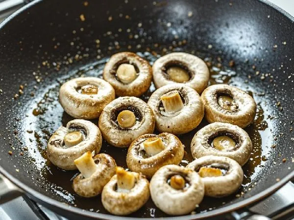 口蘑菇里面黑色可以吃吗插图2