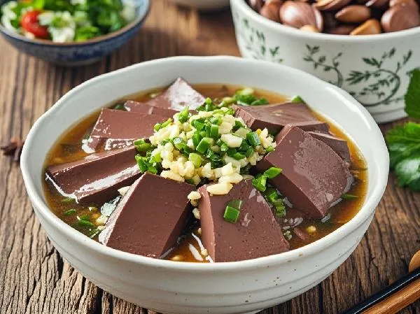 猪血配什么菜炒着好吃插图2