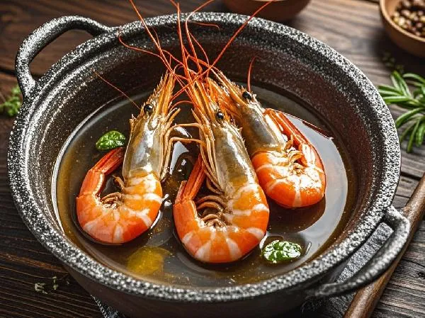 黄金土豆虾球好吃又好看的做法插图1